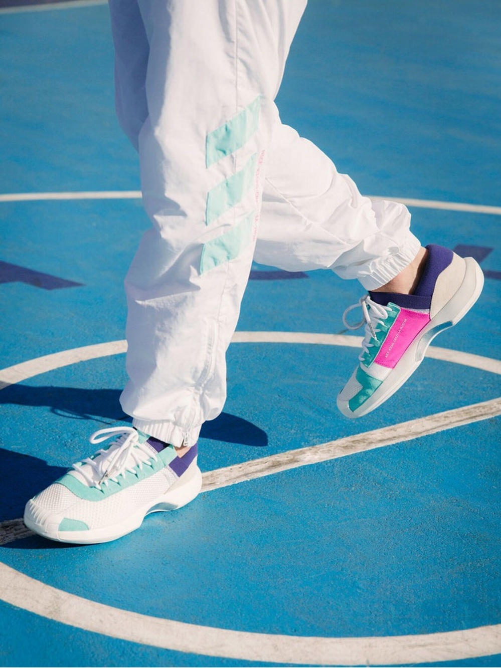 Nice Kicks x Crazy 1 ADV 'White Teal Purple'